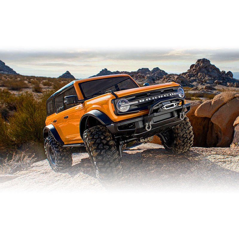 天母168  預購訂金 2000 總價17900 Traxxas Ford Bronco TRX-4  新款攀岩車橘色