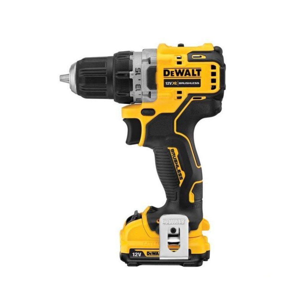 ～工具小妹～附發票 DEWALT 得偉 DCD701 12V Max無刷電鑽調扭起子機 可調扭力電鑽 單主機