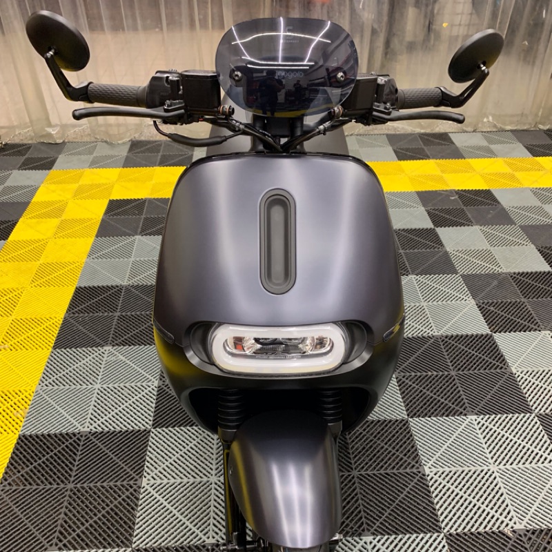 【膜漾專業車體包膜】GOGORO S2 全車霧面TPU犀牛皮/龍頭、儀表板、內側鋼琴飾版亮面TPU犀牛皮自體修復膜