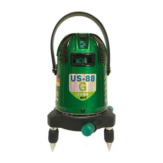 臺灣品牌 US-88G 綠光 雷射 電子式 水平儀 墨線儀 4H4V8P 下對點 綠光 強光模式 螢宇五金