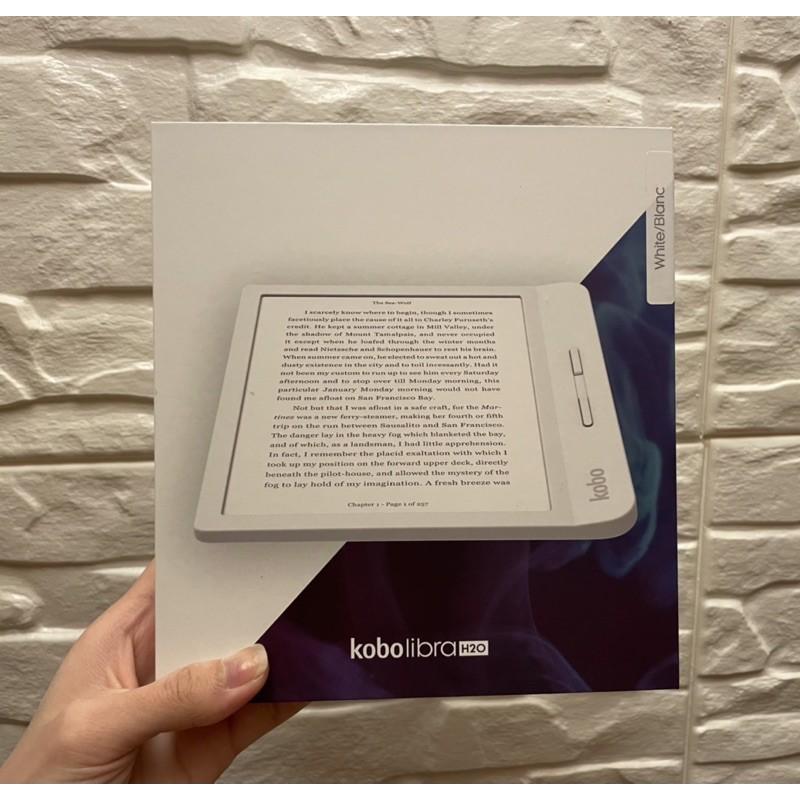 樂天 Kobo Libra H2O 7 吋電子書閱讀器 - 白色