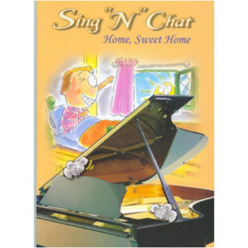 凱撒琳美語教材 Sing "N" Chat : Home, Sweet Home (1Book+1CD)  甜蜜家庭