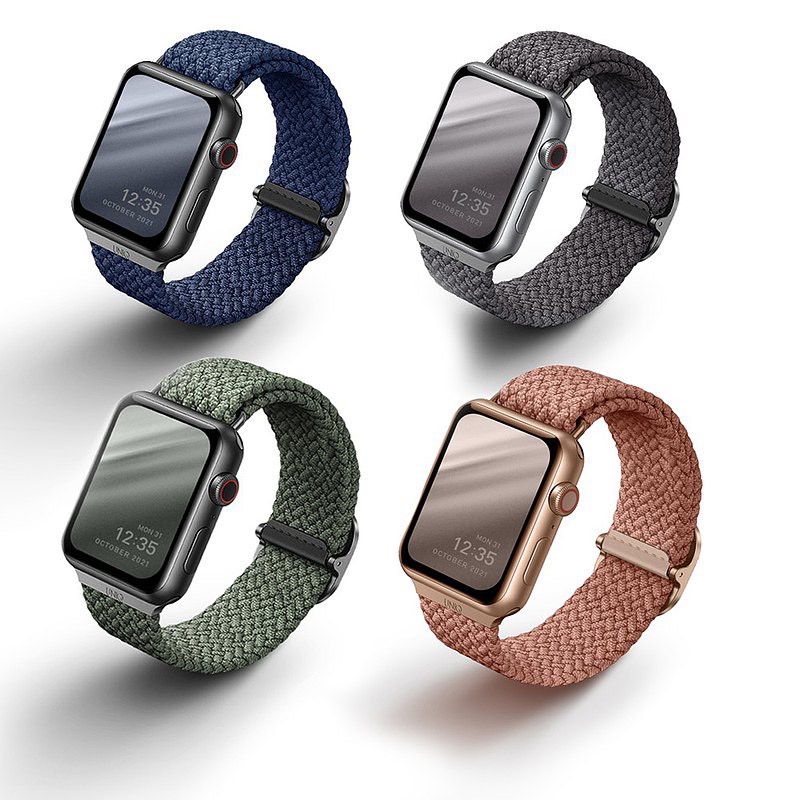 UNIQ Aspen Apple Watch 防潑水編織錶帶 全尺寸錶帶均有販售【LifeTech】