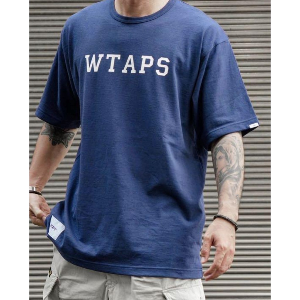 ソフトパープル 21SS WTAPS COLLEGE tee GRAY Lサイズ - Tシャツ