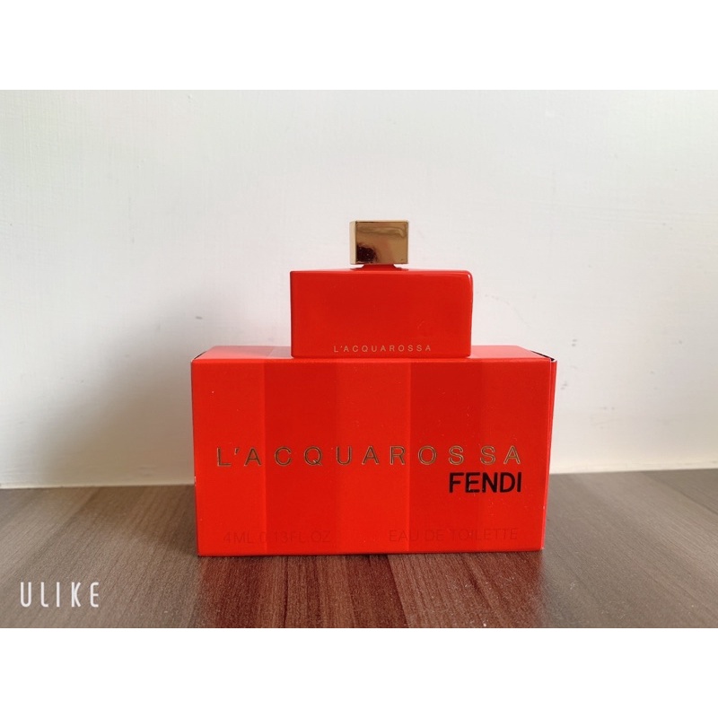 FENDI 芬迪 紅色魅力女性淡香水 4ml 二手