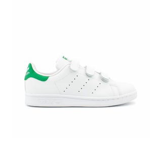 【小八】Adidas original stan smith cf J 魔鬼氈 白綠 S82702