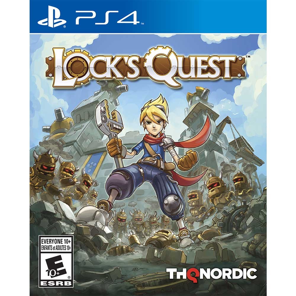 PS4 洛克大冒險 英文美版 Lock's Quest【一起玩】(現貨全新)