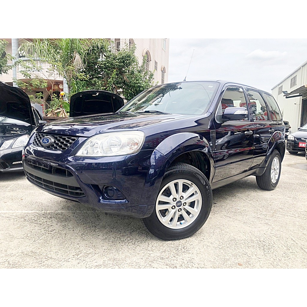0元帶走百度中古車10 Ford Escape 深藍手自排2 3 蝦皮購物