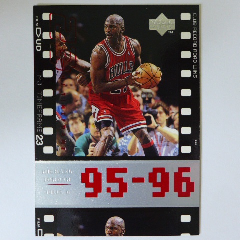 ~ Michael Jordan ~MJ喬丹/籃球之神/空中飛人/黑耶穌 1998年UD.底片設計.紀錄球員卡 ~73