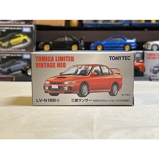 《KF🐟》現貨 Tomytec LV-N186d 三菱 Lancer GSR Evo IV 紅