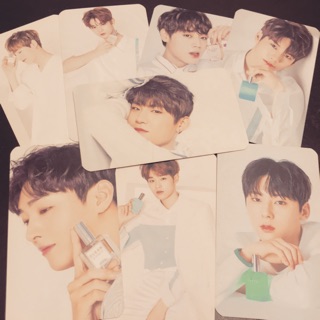 🔸蝦皮人🔸現貨🔸wanna one代言clean香水限量小卡 AB6IX
