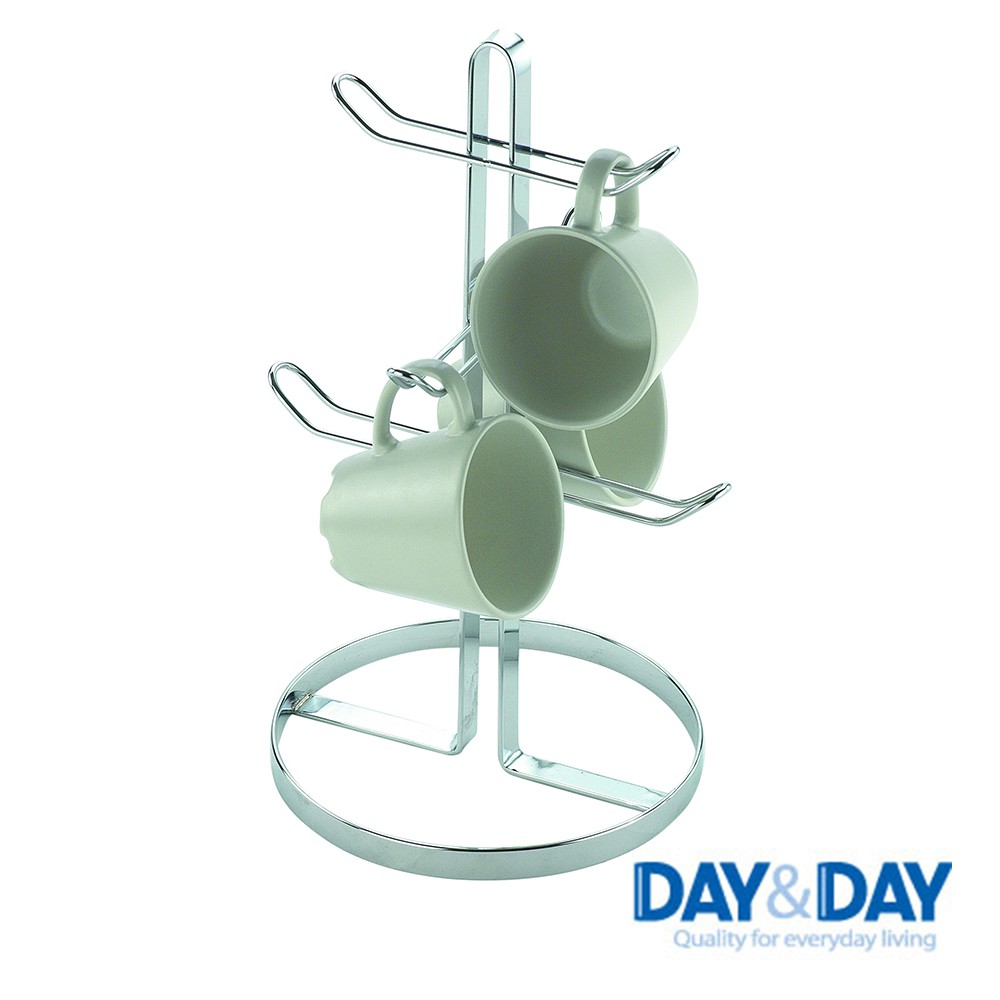 【DAY&DAY】不鏽鋼吊掛式馬克杯架《泡泡生活》