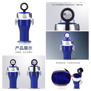 鑽石鑑定 10倍腰稜鏡 切工鏡 鑽戒腰圍鐳射碼 珠寶鑽石腰圍放大鏡 gia雷射碼