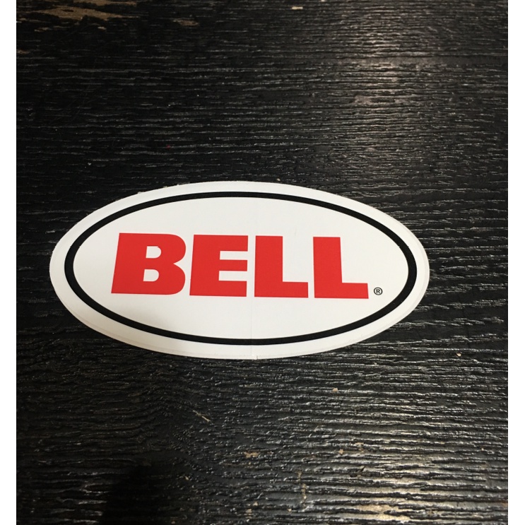 【 VRIDER 】美國 BELL 原廠貼紙  LOGO 復古帽 MOTO3 CUSTOM 500 安全帽
