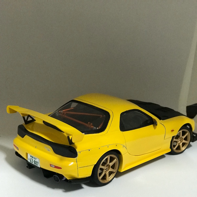 模型玩家 青島社1 24 Mazda Rx 7 Fd 3s高橋啟介 Ver 代工可詢問 蝦皮購物