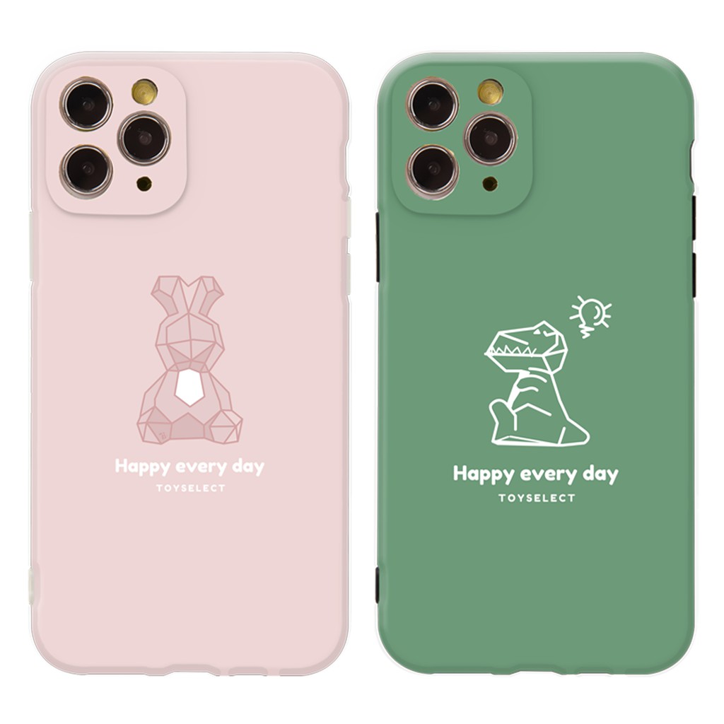 Toyselect Smilie幾何動物iphone手機殼 附贈同款鑰匙圈 蝦皮購物