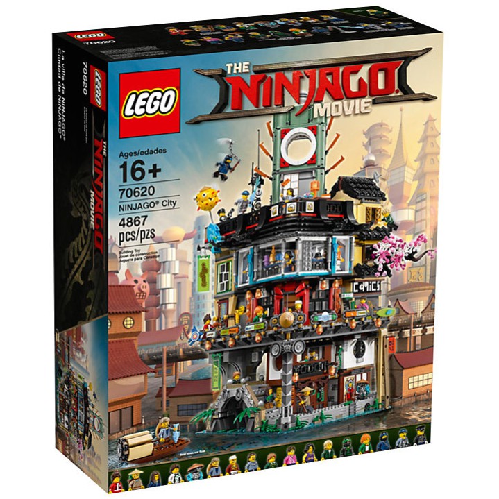 【ToyDreams】LEGO樂高 旋風忍者 70620 忍者城 NINJAGO City＜全新未拆＞＜已絕版＞