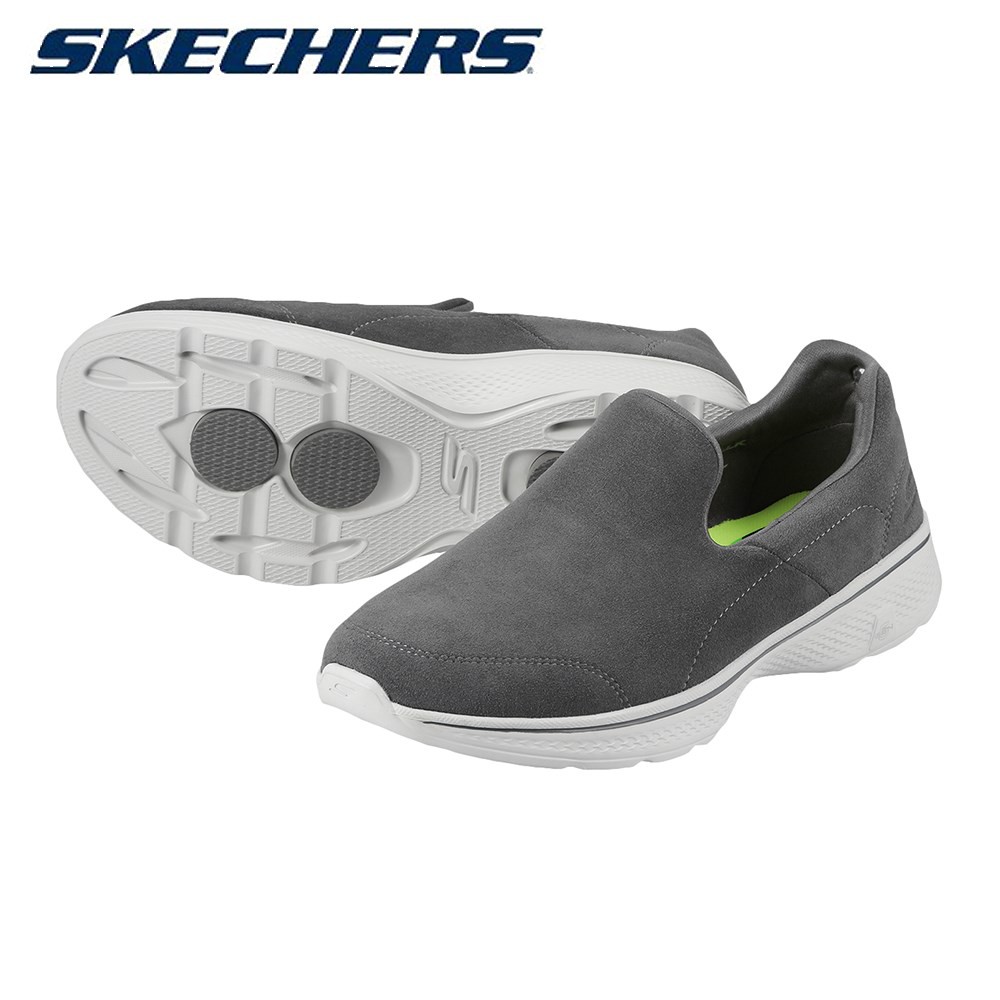 SKECHERS 54166 CHAR 灰色男款GO Walk 4 