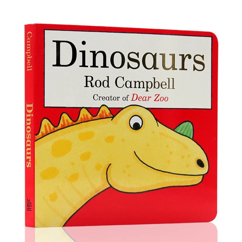 現貨 英文原版dinosaurs 兒童繪本紙板書dear Zoo作者作品rod Campbell 蝦皮購物