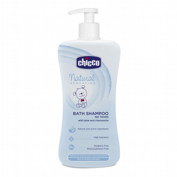 Chicco-(原生脂系列)嬰兒洗髮沐浴露200ml/500ml