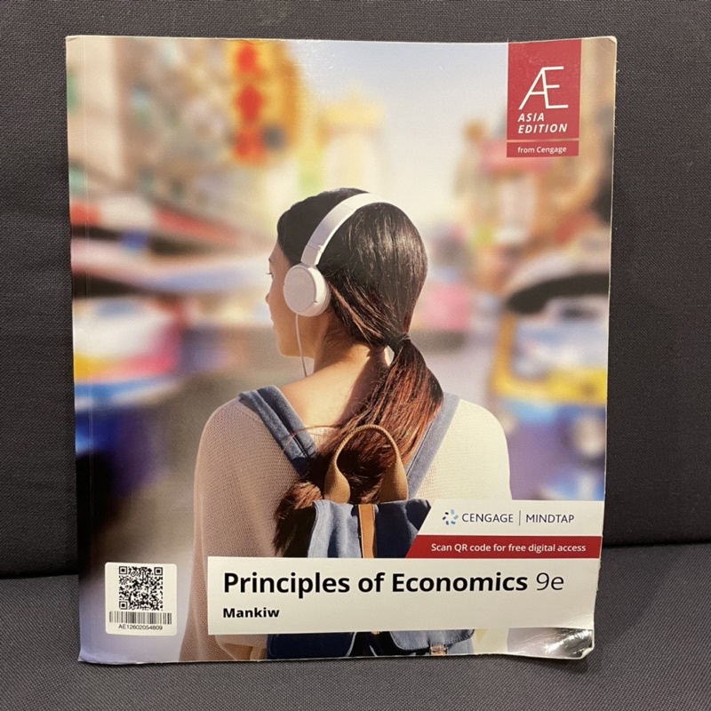 Principles of Economics 9e 大一經濟原文用書 二手近全新 Mankiw