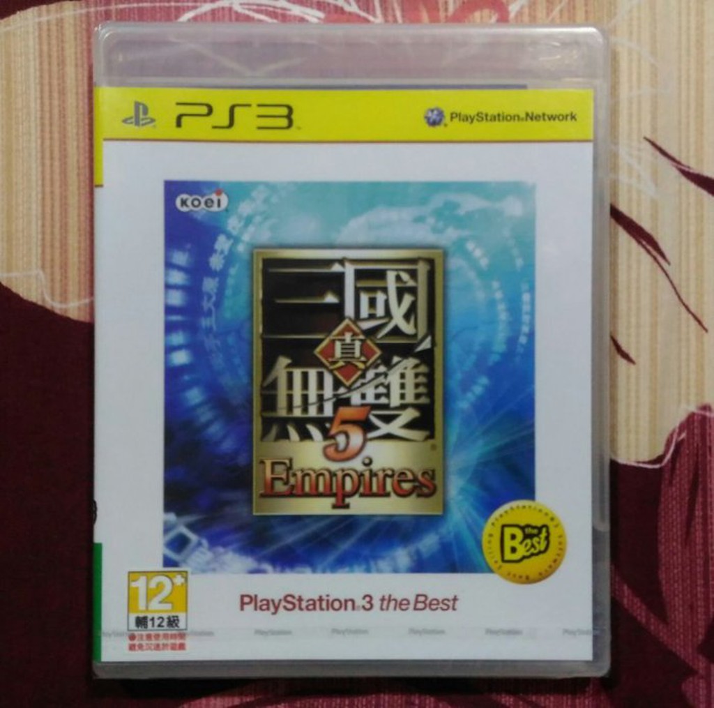 Ps3 真三國無雙5 帝王傳中文版 全新未拆 蝦皮購物