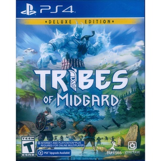 PS4 米德加德部落 豪華版 中英文美版 Tribes of Midgard 可升PS5版本【一起玩】