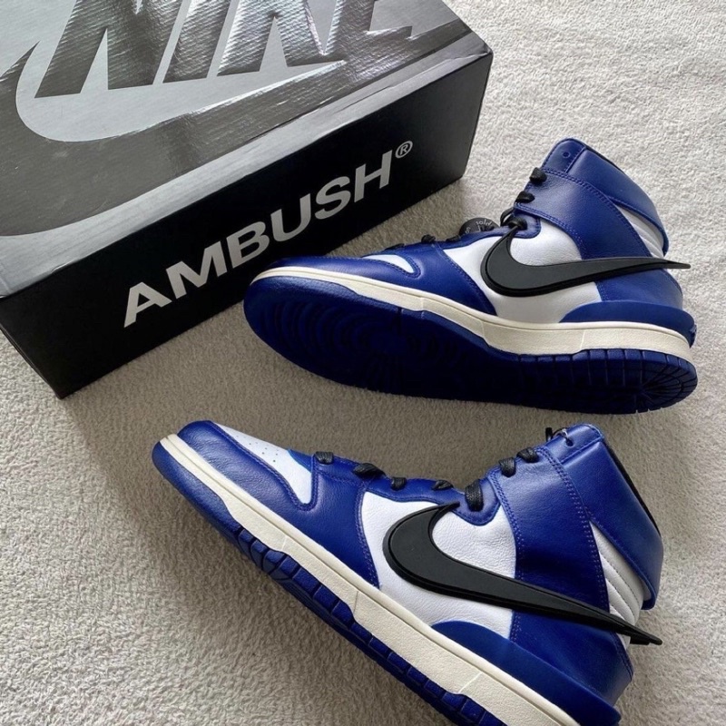 Ambush x Nike Dunk High “Deep Royal”皇家藍