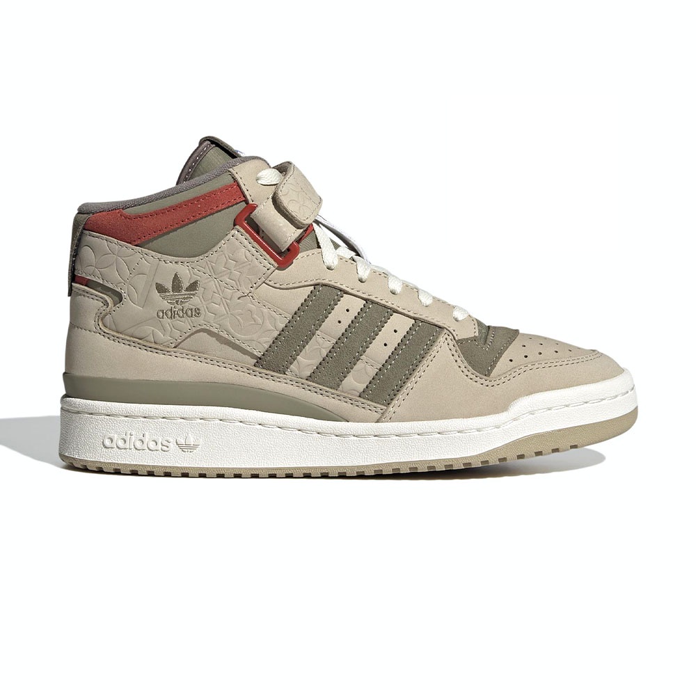 Adidas Forum Mid 男 卡其棕 復古 運動 籃球 休閒鞋 GY1807