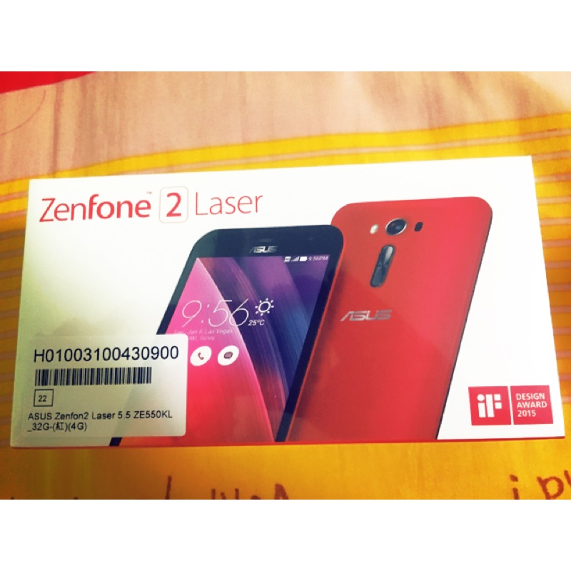 ASUS ZenFone 2 Laser 5.5 (ZE550KL 2G/32G) - 紅色
