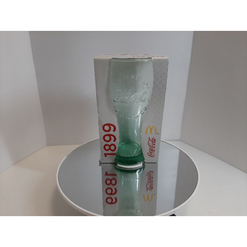 全新麥當勞可口可樂百年曲線瓶杯1899