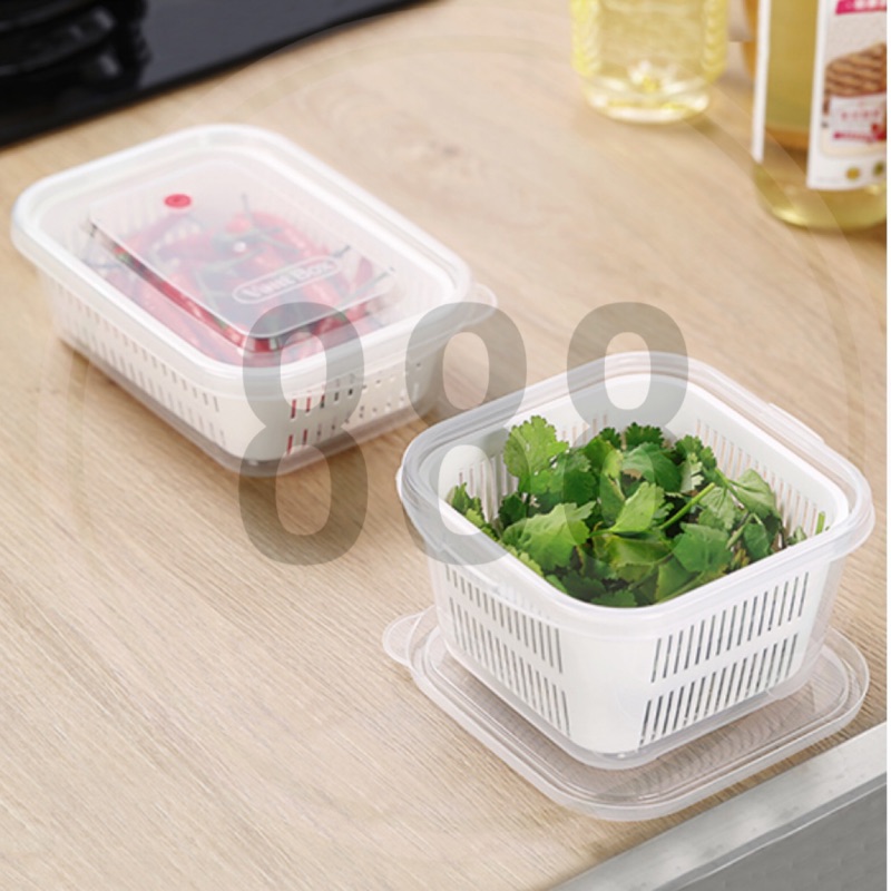 *🦀️ 聯府 KEYWAY KVS970 小廚師 方型 塑膠 食物 保鮮盒