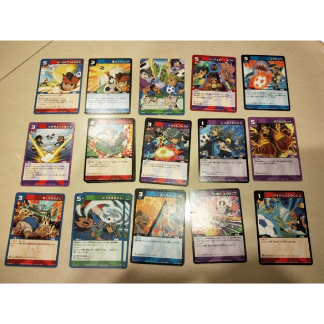 閃電十一人收藏卡遊戲卡卡片足球圓堂守豪炎寺修也風丸一郎太土門飛鳥壁山塀吾郎 蝦皮購物