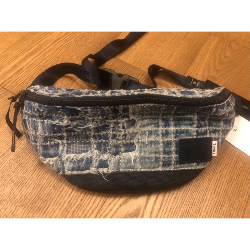 FDMTL MASTER PIECE SASHIKO WAIST BAG mspc 腰包