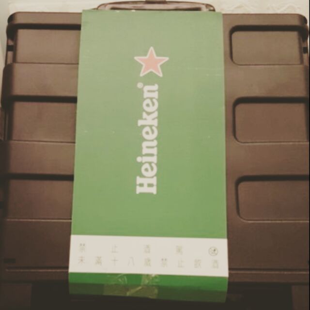 Heineken 海尼根 折疊 酷拉車 伸縮手拉提把 (含置物籃雜物籃)