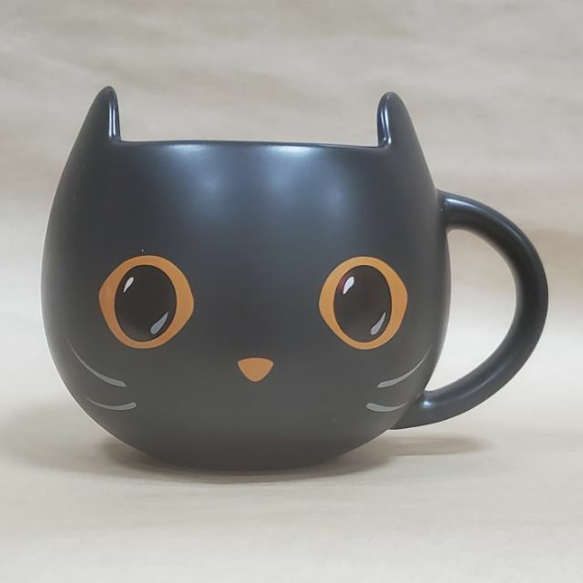 (現貨)海外版星巴克萬聖節俏皮神秘黑貓馬克杯