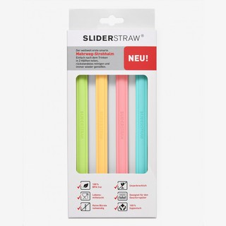 現貨8折🇩🇪最新款-德國原裝空運SLIDERSTRAW 可拆式環保吸管組、吸管套裝
