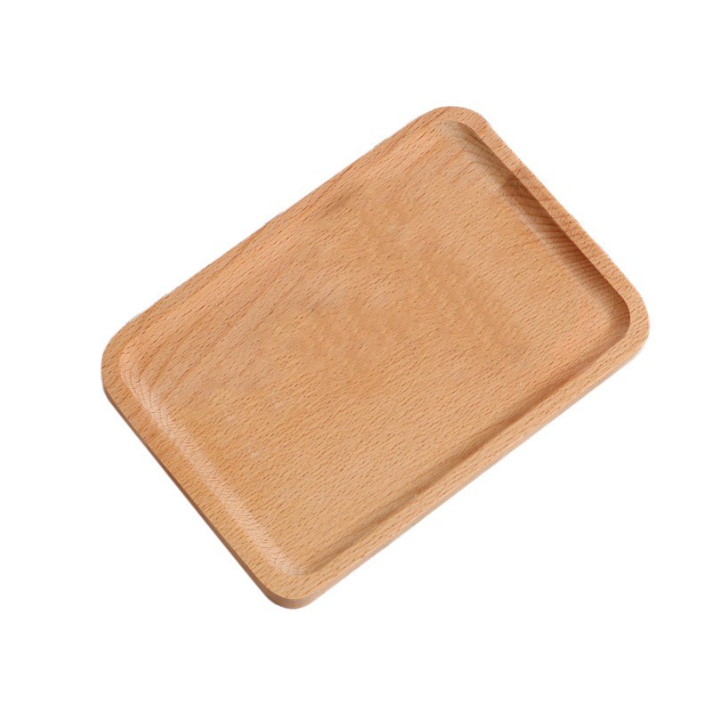 日式原木餐具 木色長方形披薩盤實木早餐水果盤 餐盤 木盤 木質餐盤 木托盤 小托盤 餐盤 盤子 圓盤