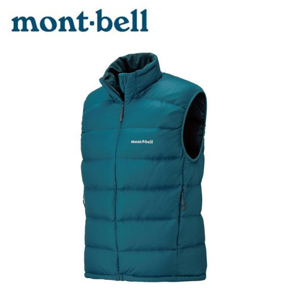 Mont Bell 日本light Alpin Down男800fp羽絨背心汽油藍 悠遊山水 蝦皮購物