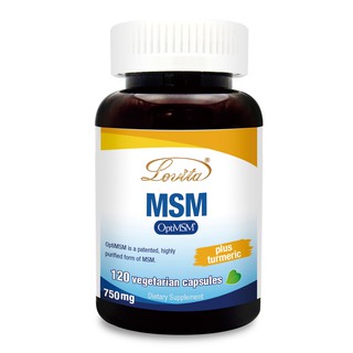 免運 買就送 SUNLIFE發泡錠2罐(市價$200) Lovita愛維他 MSM素食膠囊食品(120顆)