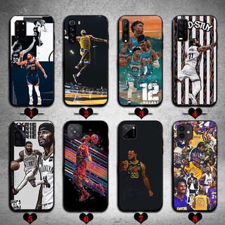 Nba 玩家 iPhone 5 5s 6 6S 6 Plus 7 8 Plus X XS 矽膠黑色手機殼
