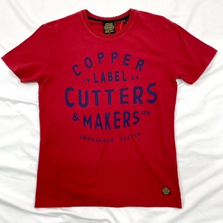 出清 極度乾燥 短T 現貨 裂墨 紅色 短袖 純棉 superdry T恤 土耳其製 #8568