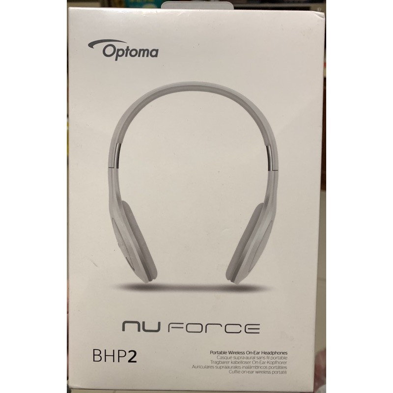 降價$250! Optoma NuForce BHP2  耳機 白色