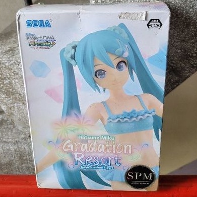 🔥🔥SEGA 日版 景品 SPM 初音未來 泳裝 Gradation Resort