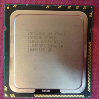 Intel Xeon X5660 2.8GHz/8MB 6C12T 強過X5650 正式版 LAG1366