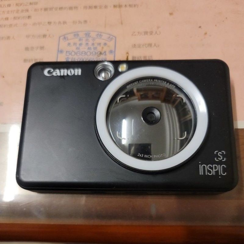 Canon iNSPiC ZV-123A 送2x3底片20張