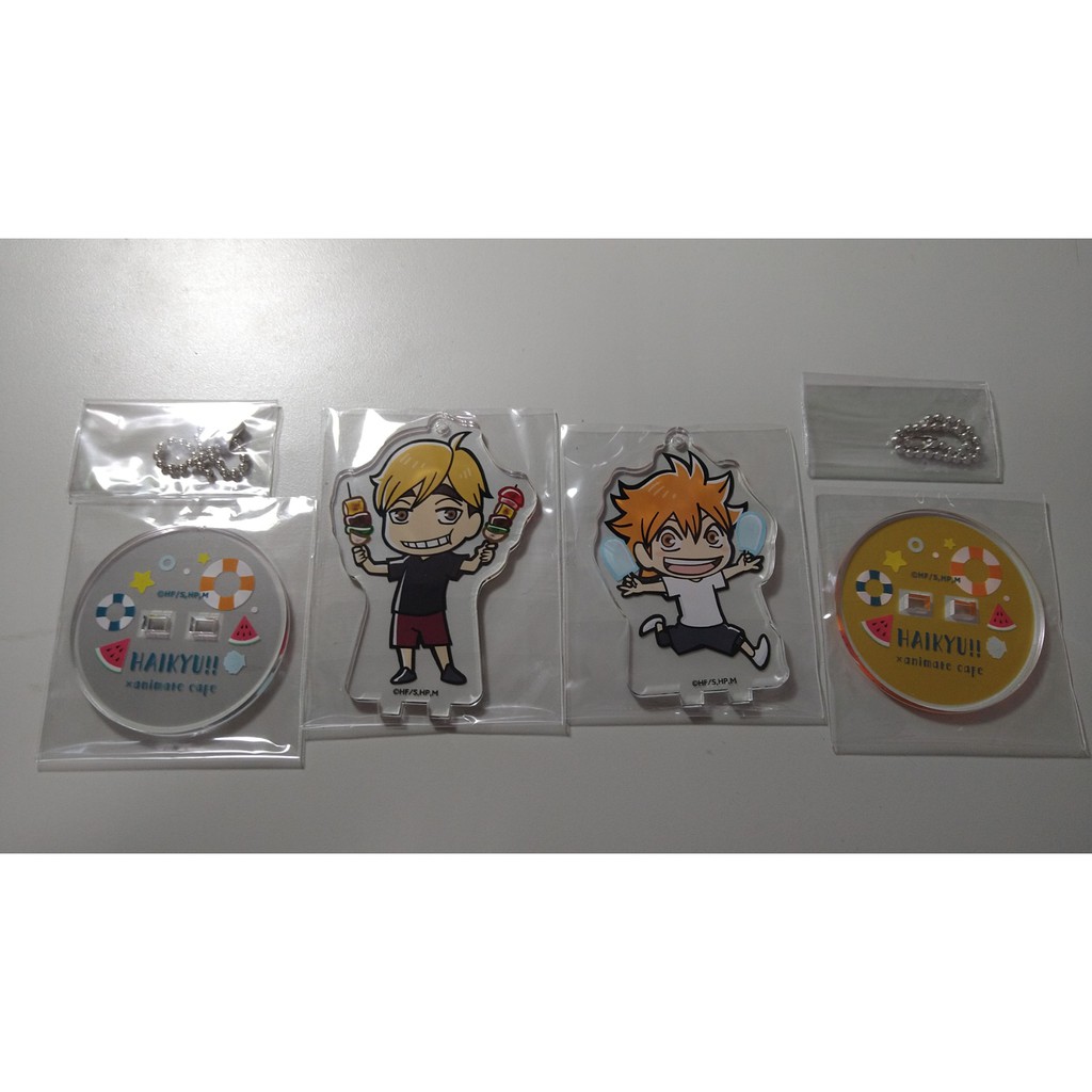 排球少年hq Animate Cafe 安利美特咖啡壓克力立牌烏野稻荷崎宮侑日向翔陽全新 蝦皮購物