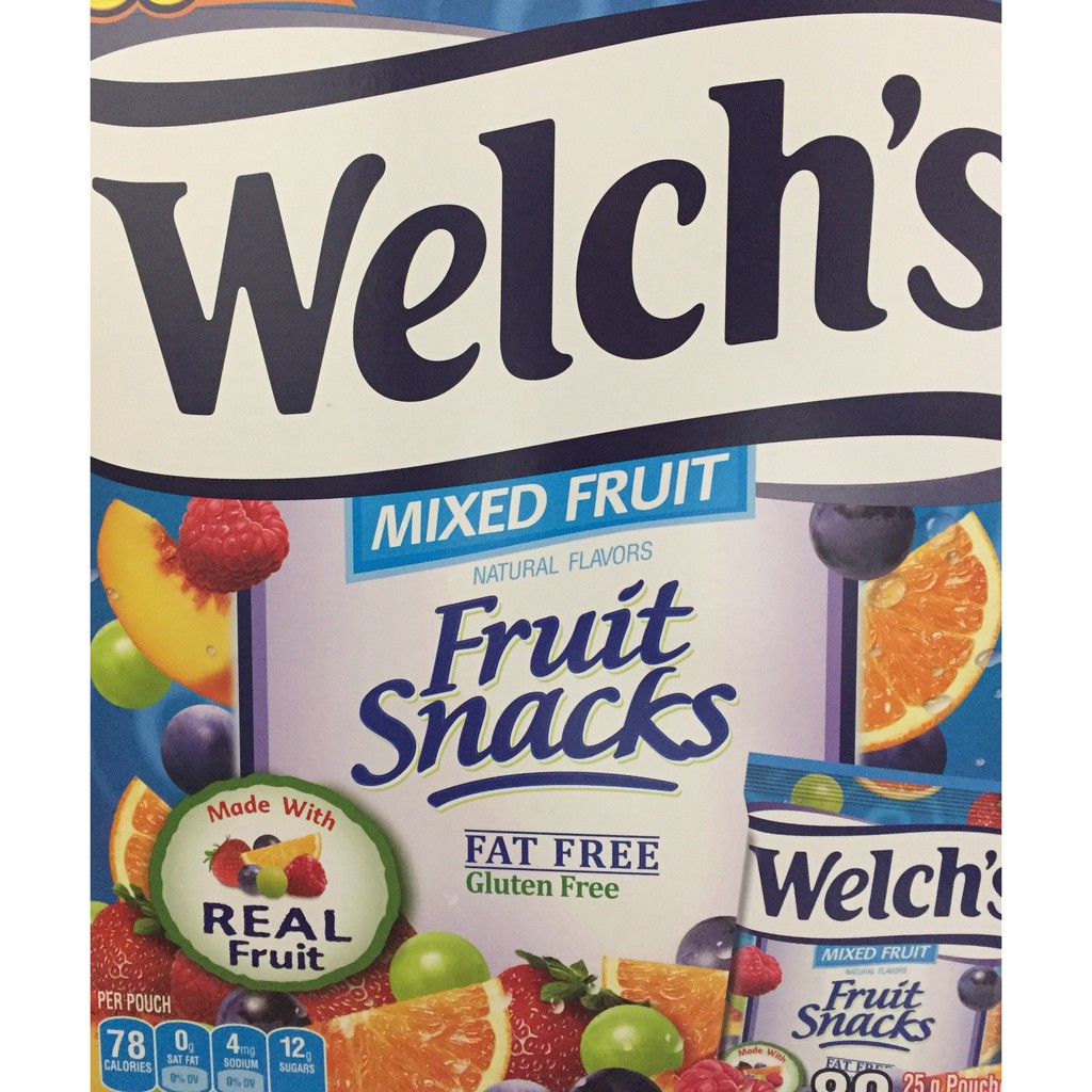 好市多Welch's 果汁軟糖25g獨享包,萃取天然果汁製成,Q軟有彈性！！可直接享用或是裝飾於水果沙拉或蛋糕甜點的上方
