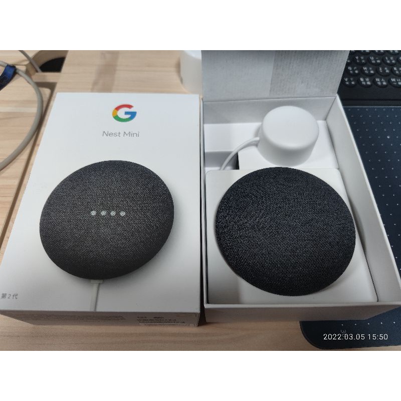 Google nest mini 2代 黑 智慧音箱 二手