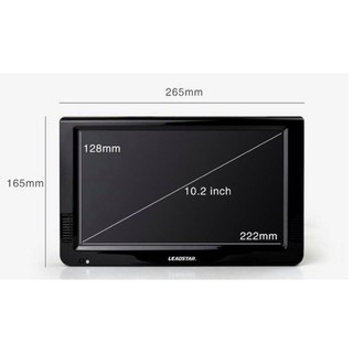 10.2 吋 HD數位無線電視/ 內建電池 USB/SD 可攜式 掌上型隨身看多媒體播放機